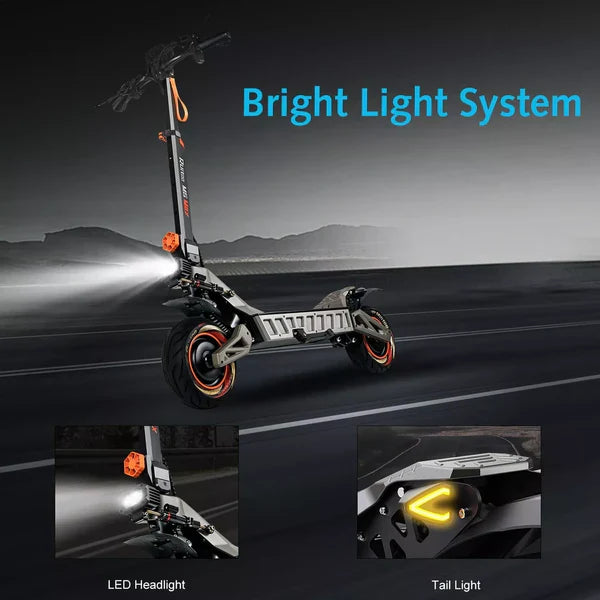 3000W Ruitoo M6 Max Electric Scooter 70 - 79KM/h Portable Foldable eBike dual 1500W Motor Off Road