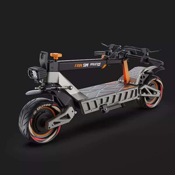 3000W Ruitoo M6 Max Electric Scooter 70 - 79KM/h Portable Foldable eBike dual 1500W Motor Off Road