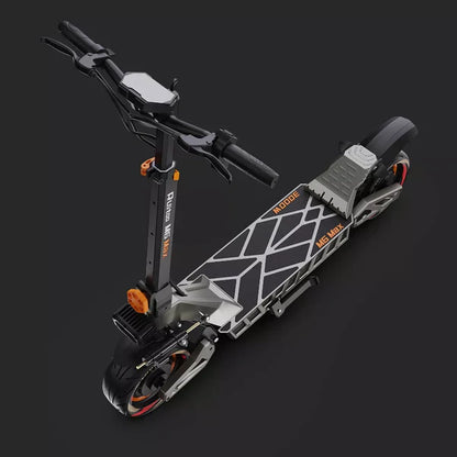 3000W Ruitoo M6 Max Electric Scooter 70 - 79KM/h Portable Foldable eBike dual 1500W Motor Off Road