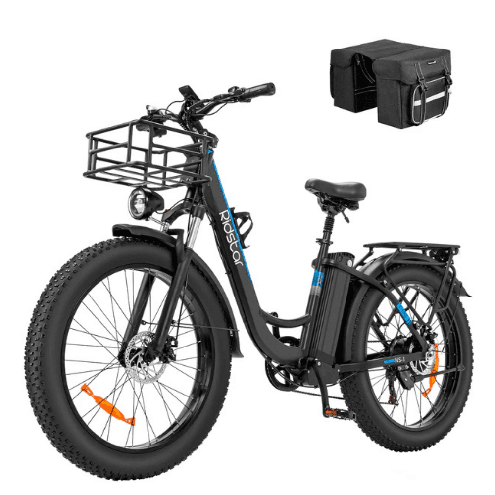 RidWstar MX26 1500W Unfoldable Fat Tire Mountain Ebike