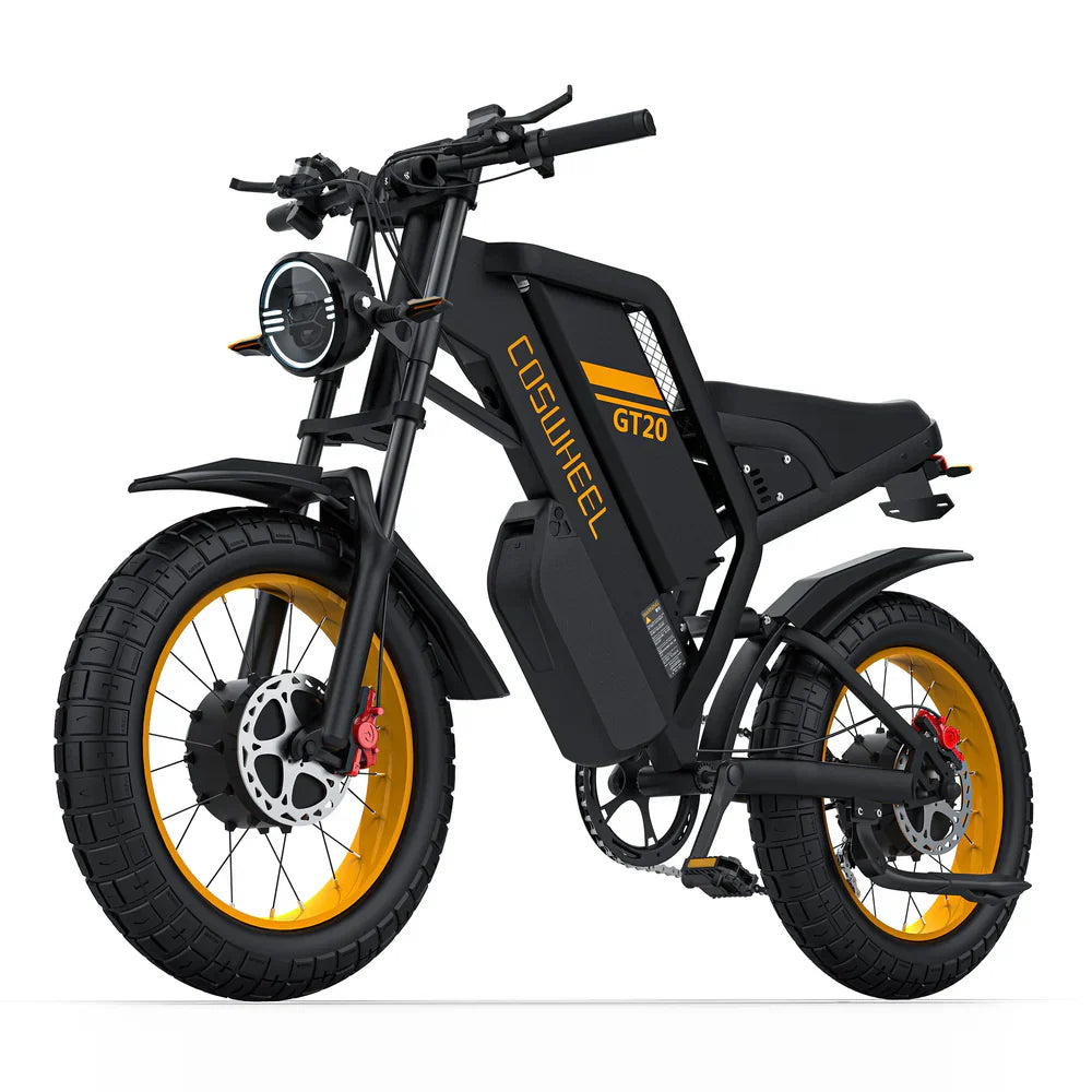 Electric Bike COSWHEEL GT20 PRO, Dual Motors, 2000W (2x1000W), 40Ah (25+15Ah)