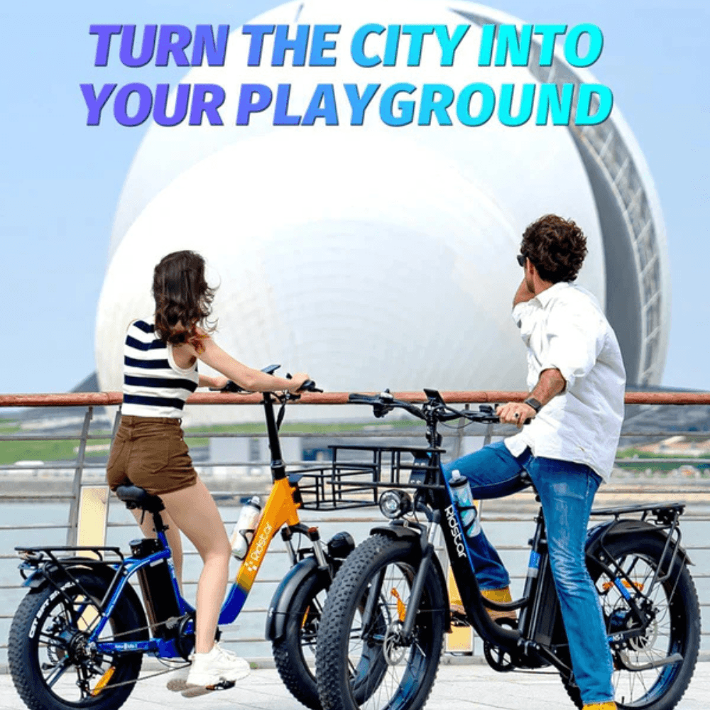 Ridwstar DCL26 2000W Folding Fat Tire Mountain Electric Bike