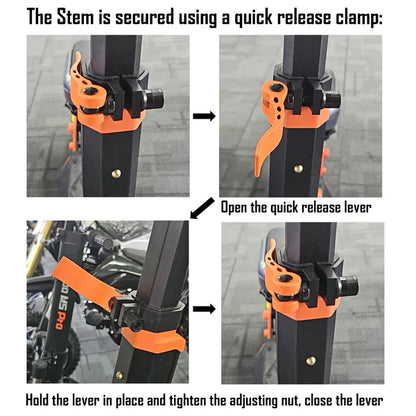 3000W Ruitoo M6 Max Electric Scooter 70 - 79KM/h Portable Foldable eBike dual 1500W Motor Off Road