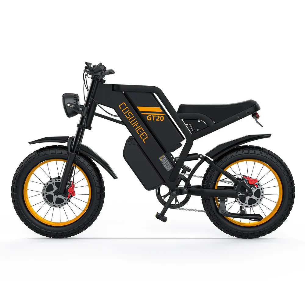 Electric Bike COSWHEEL GT20 PRO, Dual Motors, 2000W (2x1000W), 40Ah (25+15Ah)